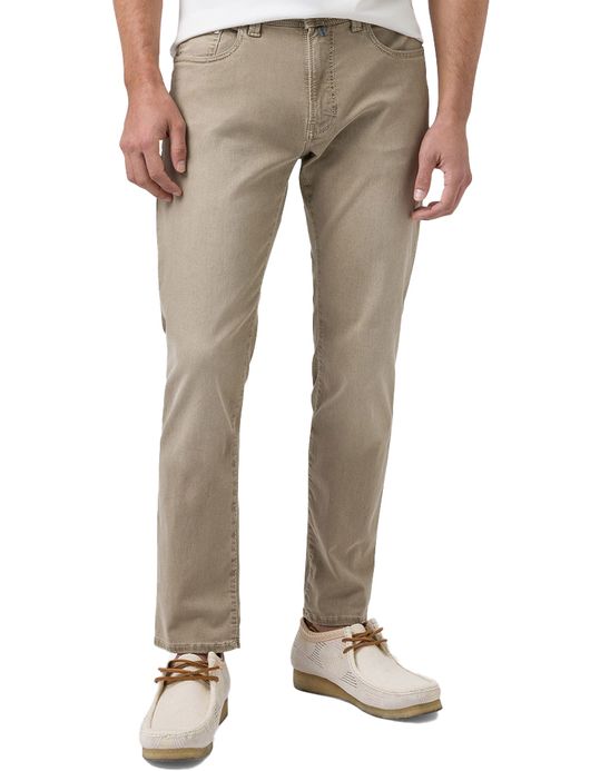 jeans Pierre Cardin bruin effen Lyon