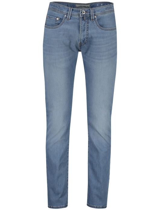 jeans Pierre Cardin blauw effen Lyon