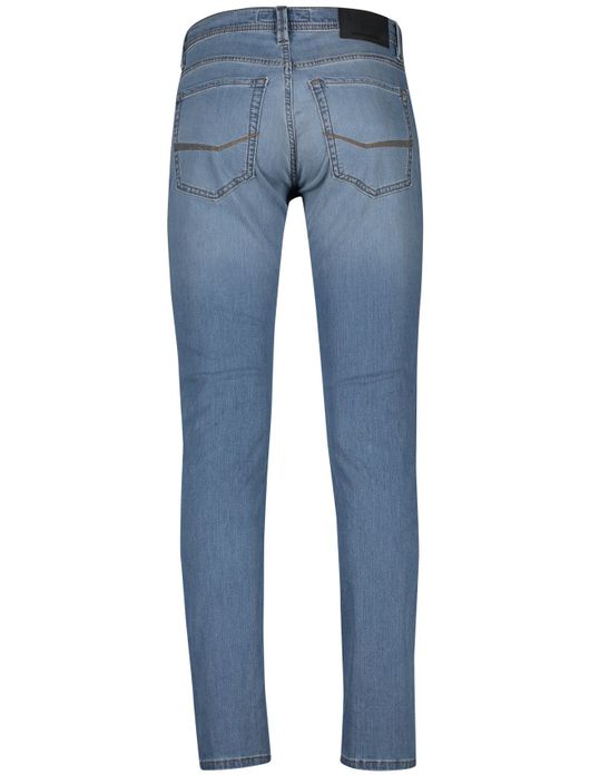 jeans Pierre Cardin blauw effen Lyon