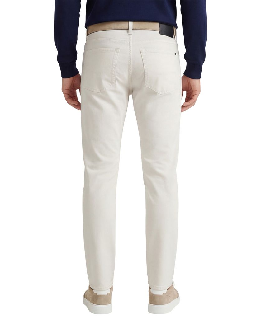 Pierre Cardin Future Flex jeans wit effen Lyon Tapered