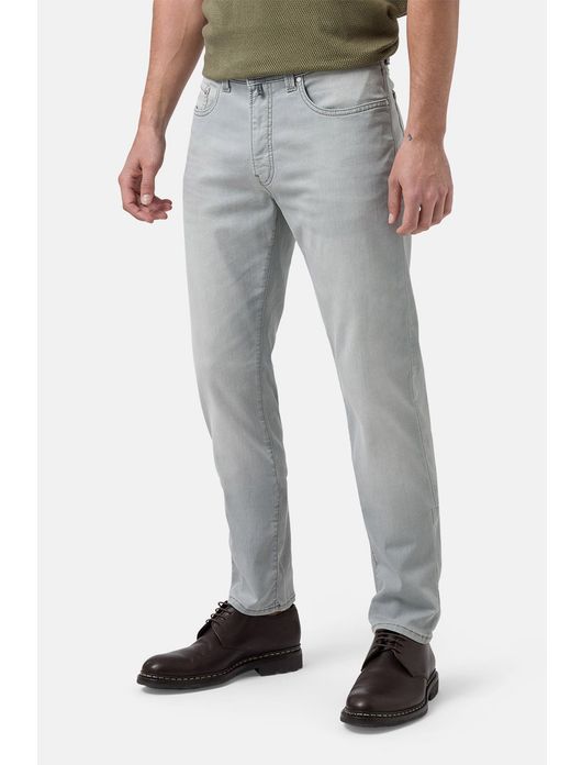 jeans Pierre Cardin grijs effen