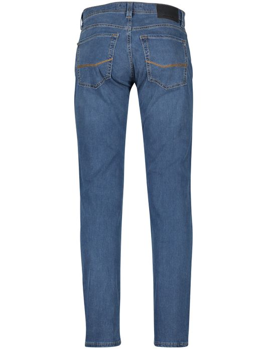 jeans Pierre Cardin blauw effen Lyon