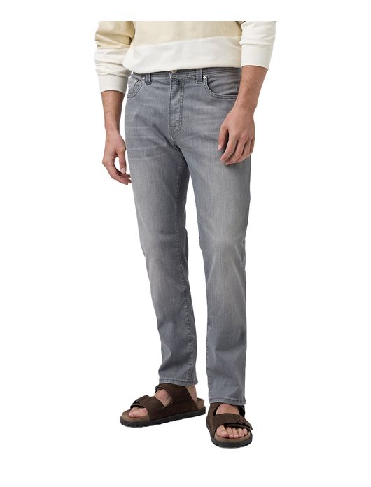 grijze stretch jeans Pierre Cardin