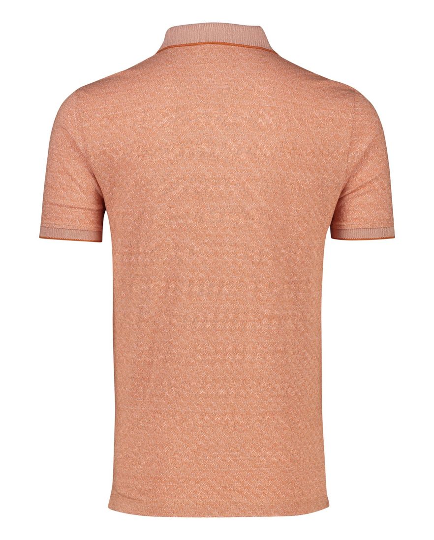 Pierre Cardin poloshirt zalm kleur patroon