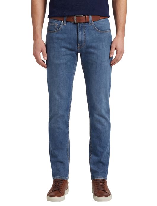 Pierre Cardin Lyon Tapered jeans blauw Futureflex