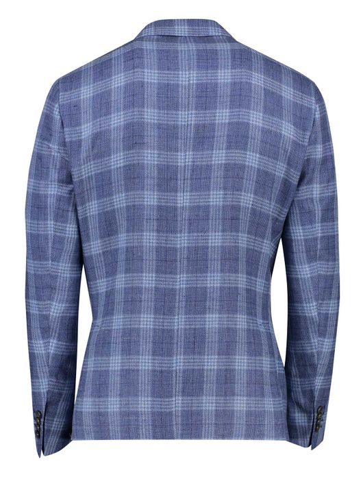 Roy Robson colbert blauw geruit