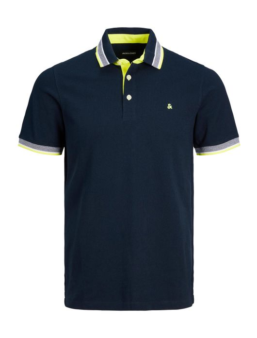 Jack & Jones polo navy neon