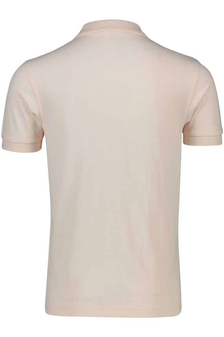 Fred Perry poloshirt 2 knoops normale fit roze effen katoen