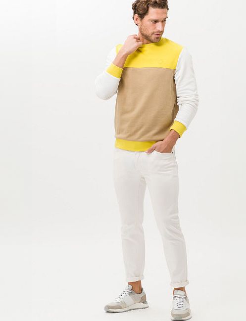 Brax jeans 5-pocket chuck effen ecru