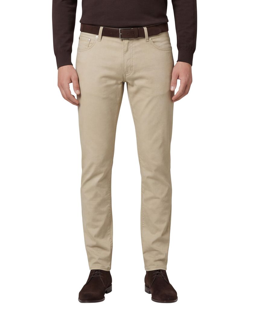 Beige Brax jeans effen katoen