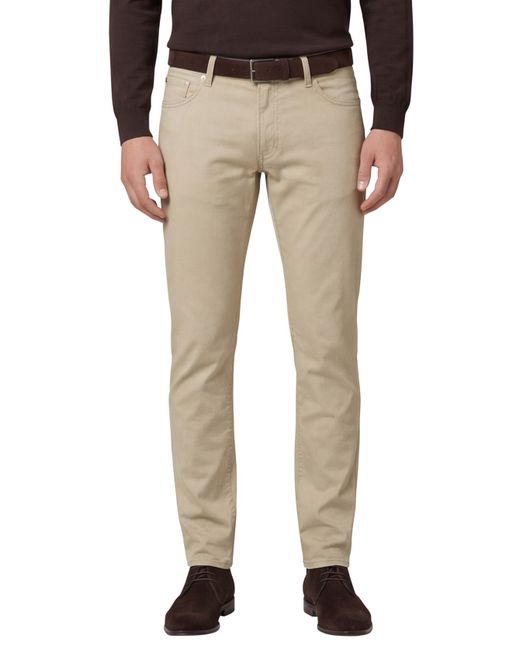 jeans Brax beige effen katoen