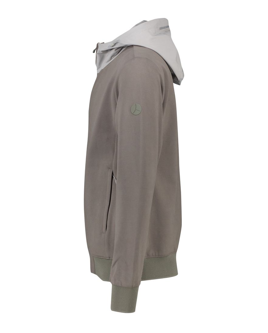 People of Shibuya zomerjas kort effe groen