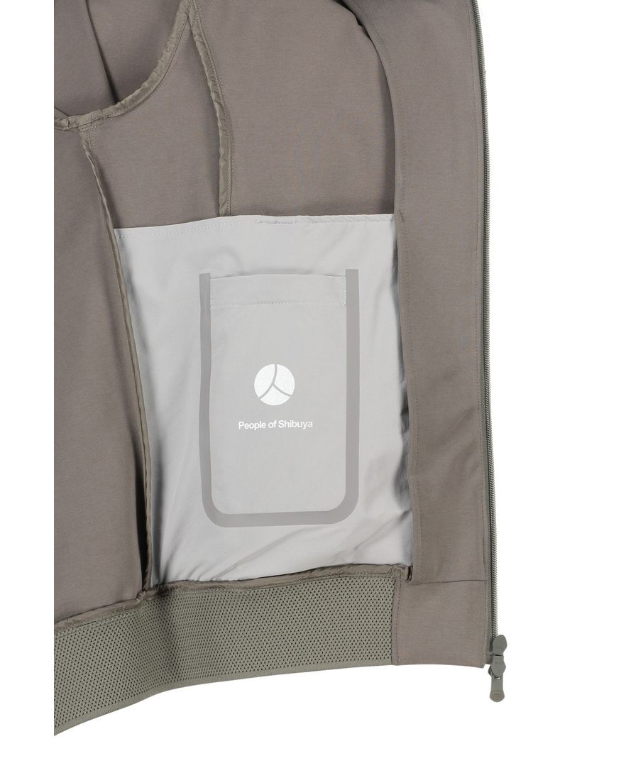 People of Shibuya zomerjas kort effe groen