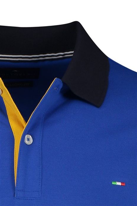 Portofino polo korte mouw extra lang 2 knoops