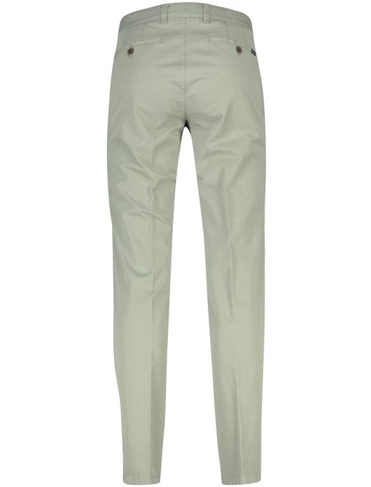 Eurex katoenen broek groen effen katoen