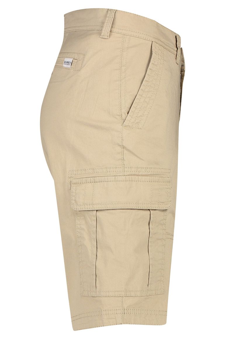Eurex korte broek katoen beige