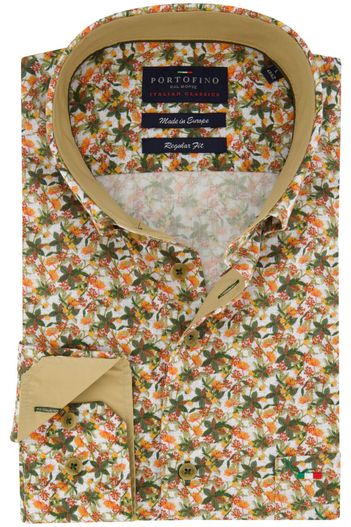 Portofino Portofino overhemd multicolor print