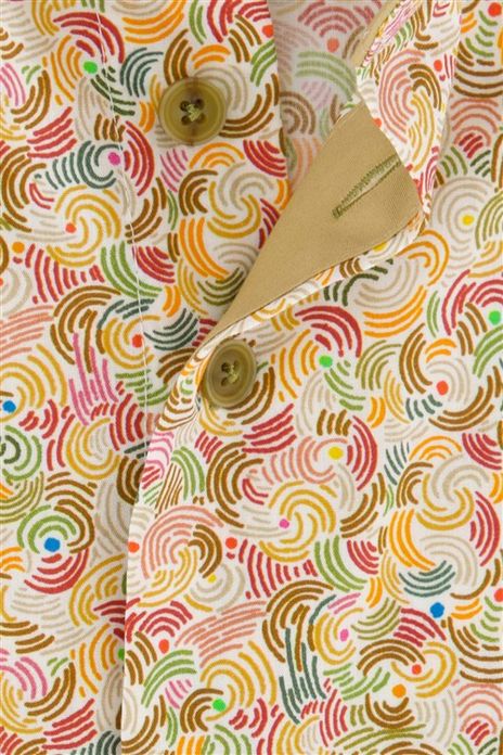 Portofino overhemd korte mouw regular fit