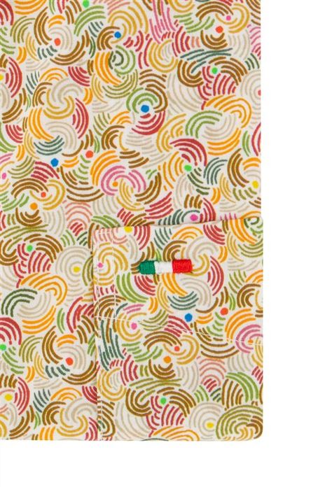 Portofino overhemd korte mouw regular fit