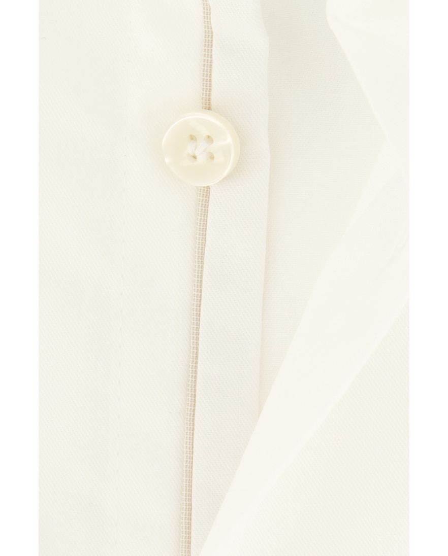 John Miller overhemd Tailored Fit New normale fit wit