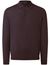 Maerz trui bordeaux half-zip big & tall wol
