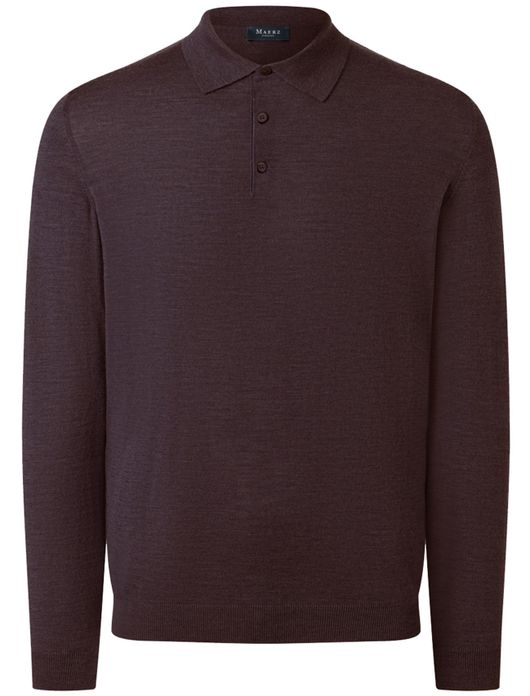 Maerz trui bordeaux half-zip big & tall