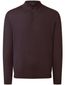 Maerz trui bordeaux half-zip big & tall