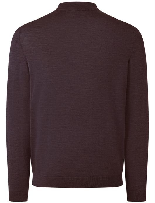 Maerz trui bordeaux half-zip big & tall