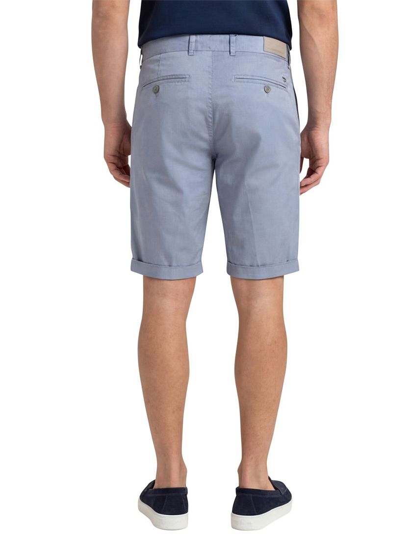 Replay korte broek lichtblauw bermuda katoen