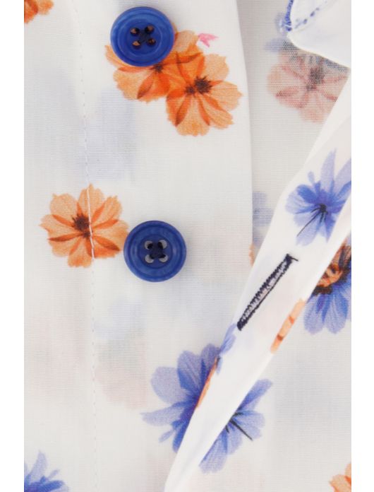 Eden Valley overhemd wit met print