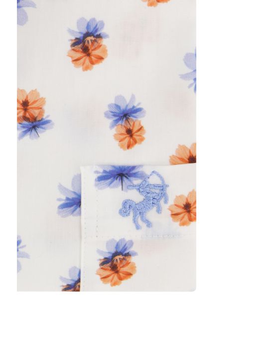 Eden Valley overhemd wit met print