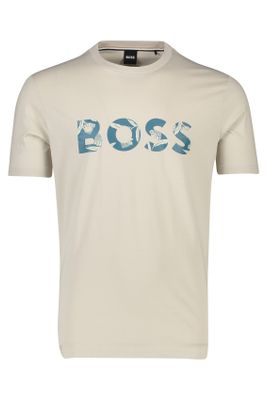 Hugo Boss Hugo Boss t-shirt beige logo Tiburt