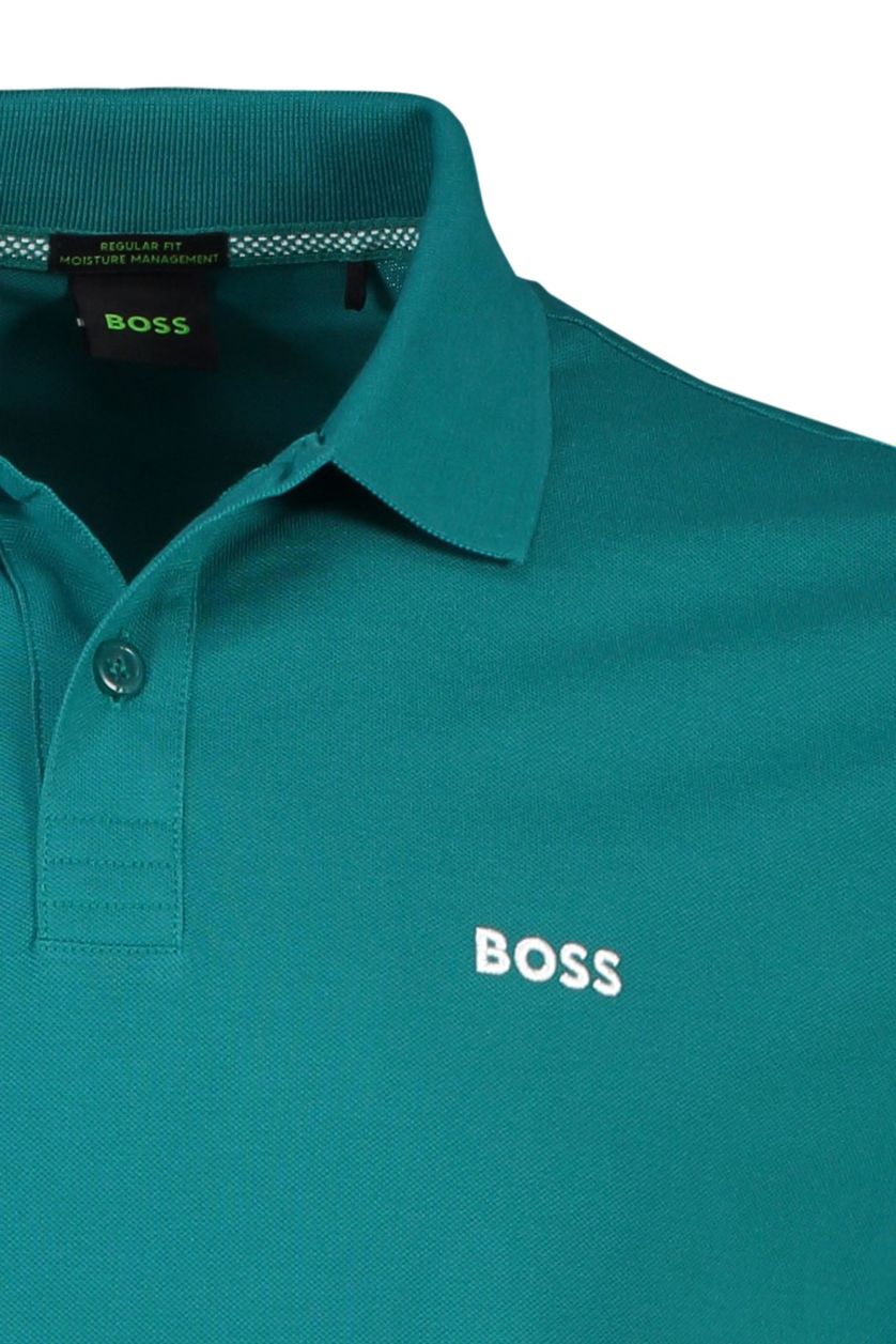Hugo Boss poloshirt groen Piro