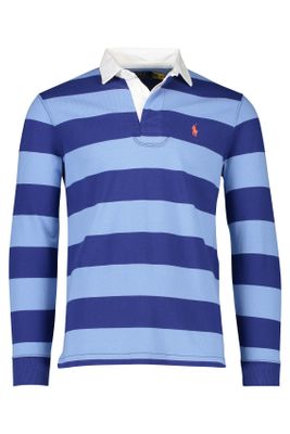 Polo Ralph Lauren Rugby trui Ralph Lauren blauw gestreept Classic Fit