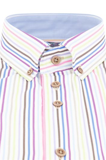 Portofino overhemd Regular Fit strepen