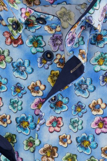 Overhemd Portofino bloemenprint Regular Fit