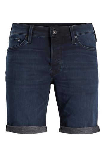 Jack & Jones korte broek Plus Size donkerblauw effen katoen