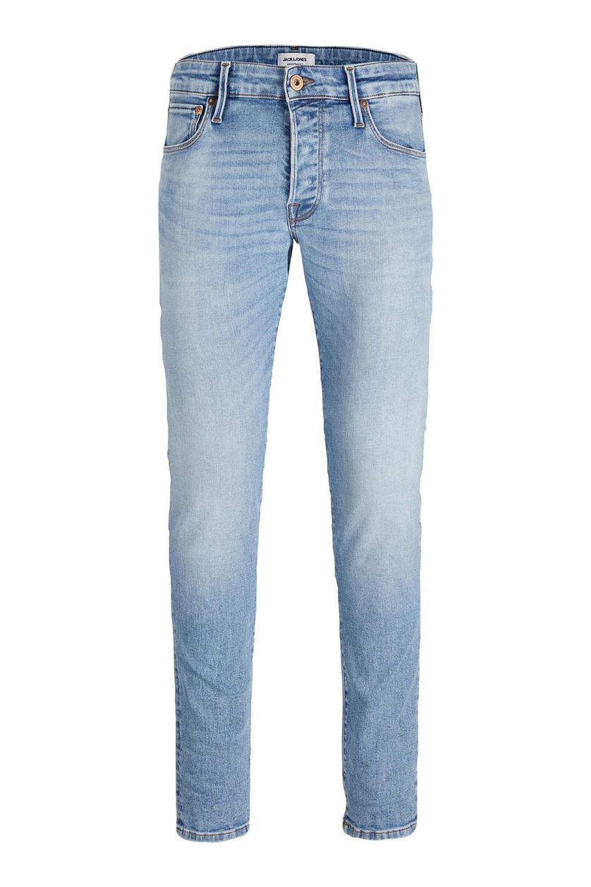 Jack & Jones jeans lichtblauw effen katoen Plus Size