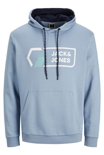 Jack & Jones Plus Size trui met capuchon lichtblauw