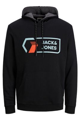 Jack & Jones Jack & Jones Plus Size trui zwart met capuchon