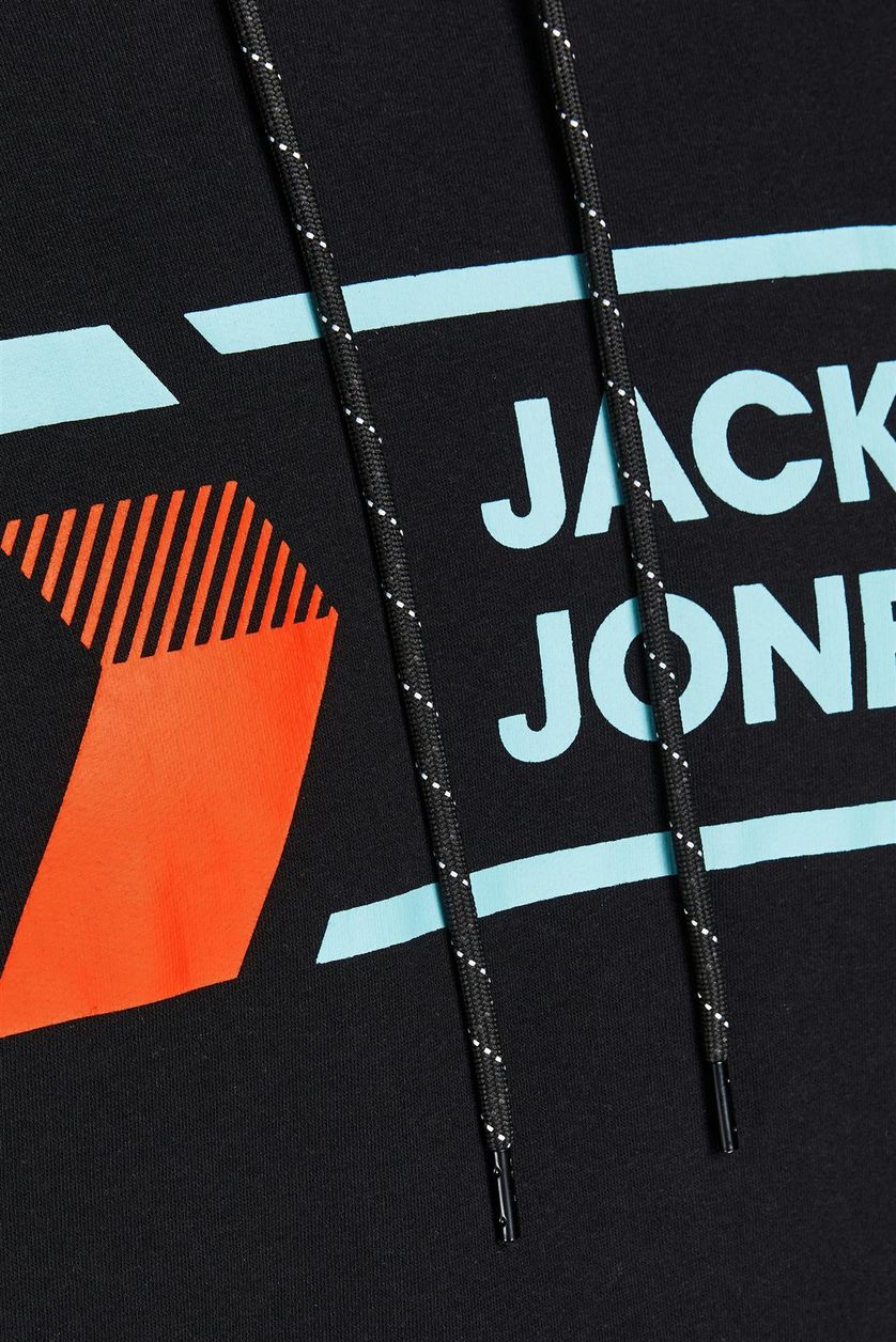 Jack & Jones Plus Size trui zwart met capuchon