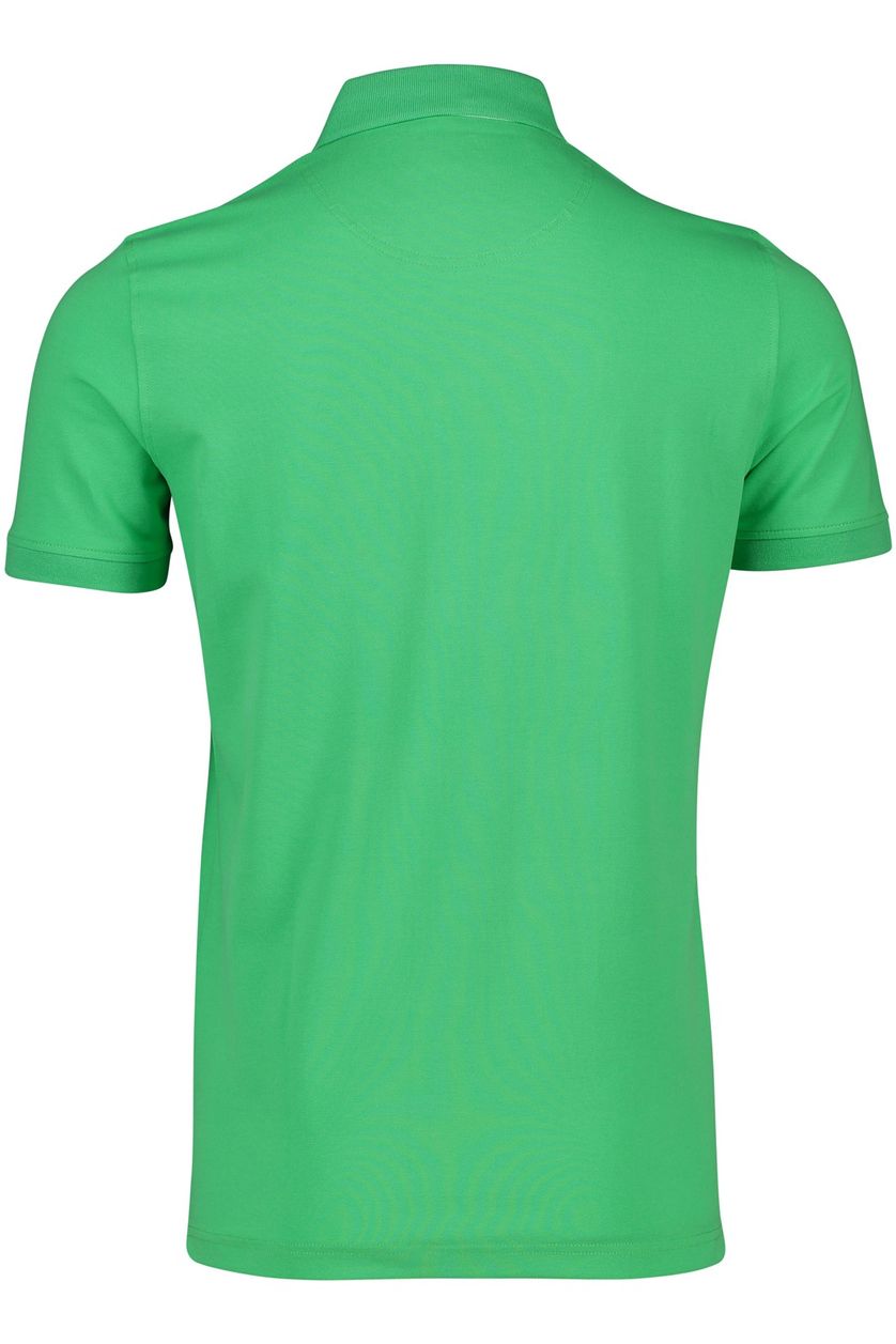 Portofino polo met logo groen