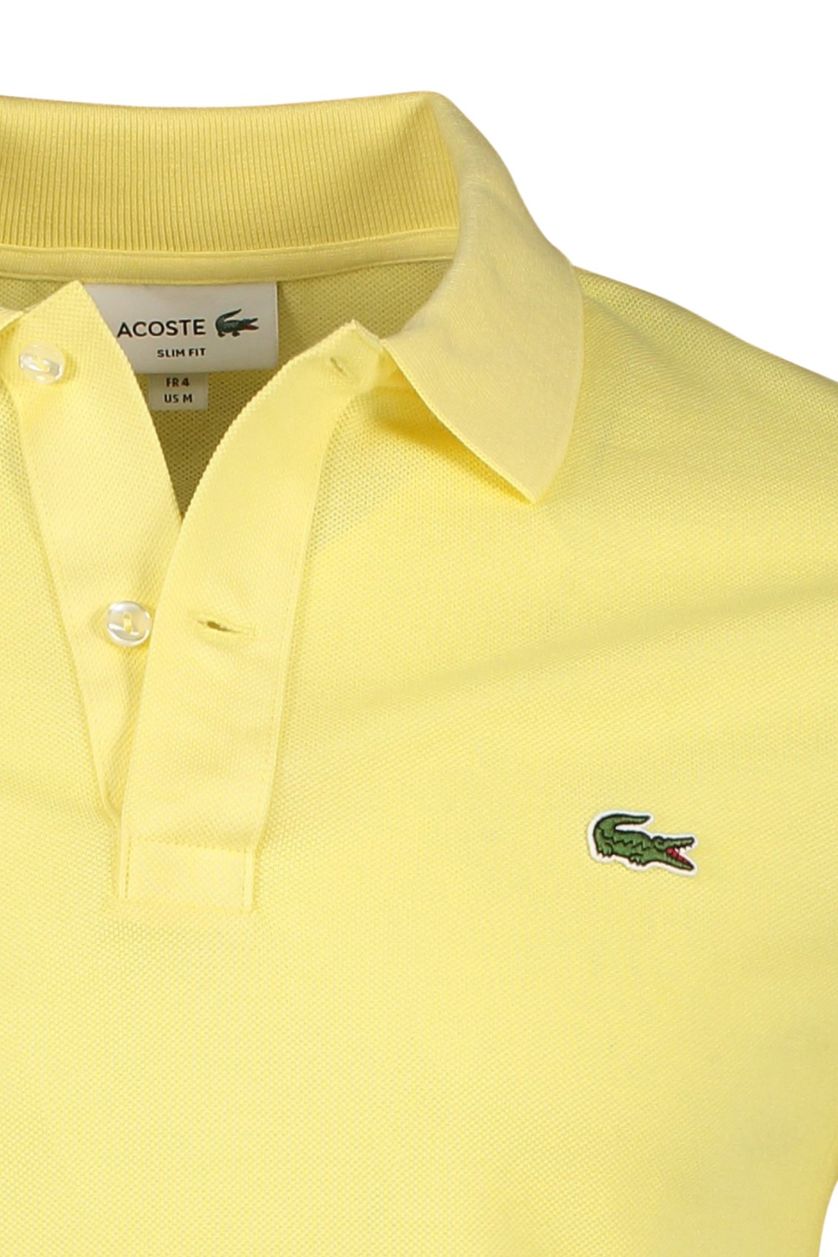 Lacoste polo geel