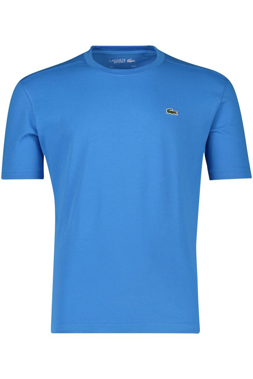 Lacoste t-shirt effen blauw