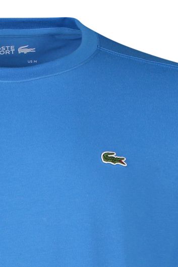 Blauw t-shirt Lacoste