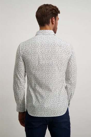 State of Art overhemd regular fit button/down boord stippen