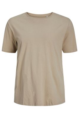 Jack & Jones Jack & Jones t-shirt beige uni Plus Size
