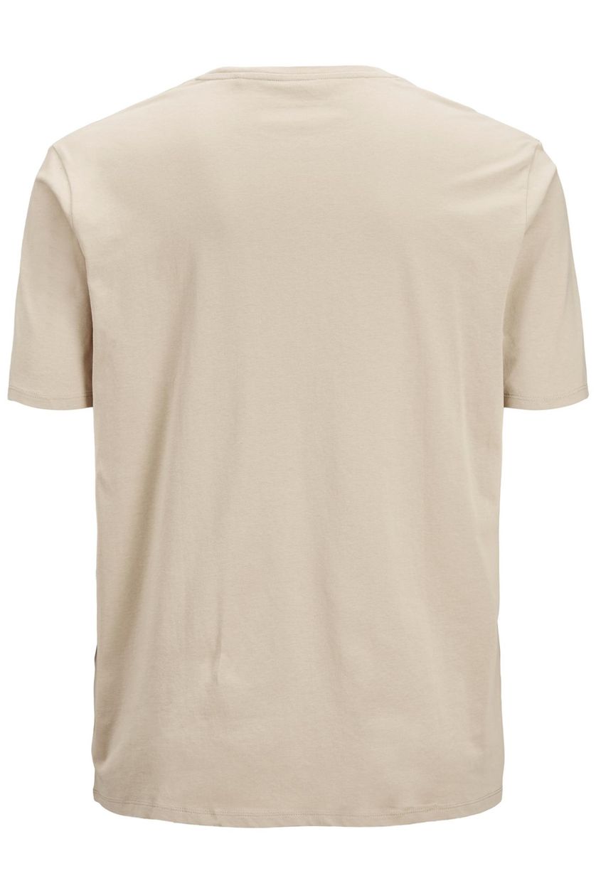 Jack & Jones t-shirt beige uni Plus Size