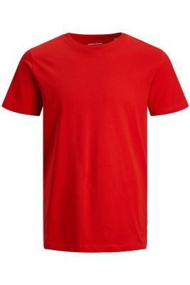Jack & Jones Jack & Jones t-shirt rood effen