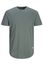 Jack & Jones t-shirt  Plus Size ronde hals groen effen